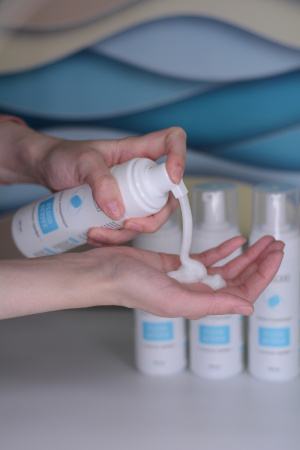 Пенка очищающая FLUID ACTIVE с ионами серебра, 160 мл.